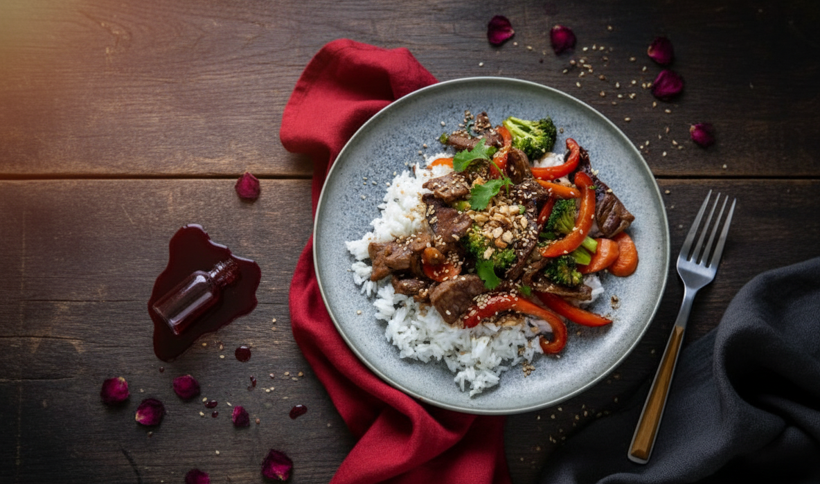 Beef stir fry vegetables