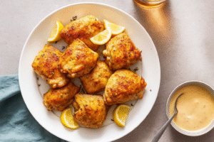 Quick and Easy Lemon Garlic Baked Chicken Breast