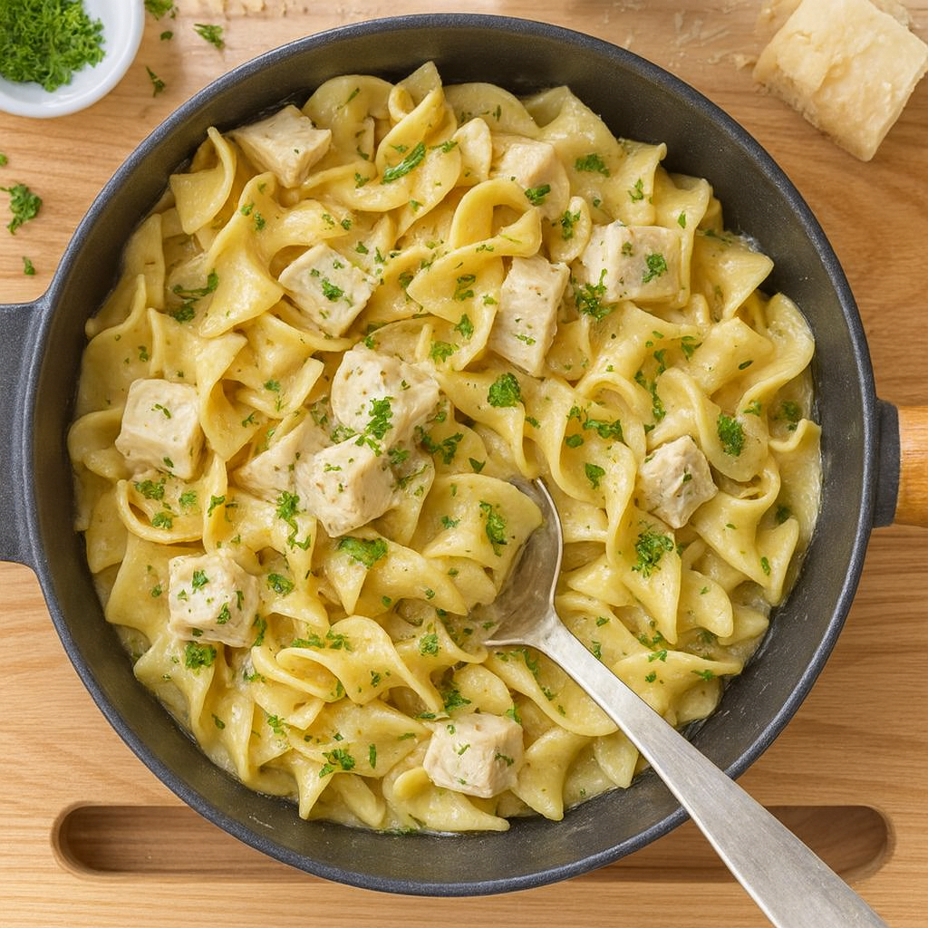 Creamy Chicken and Noodles