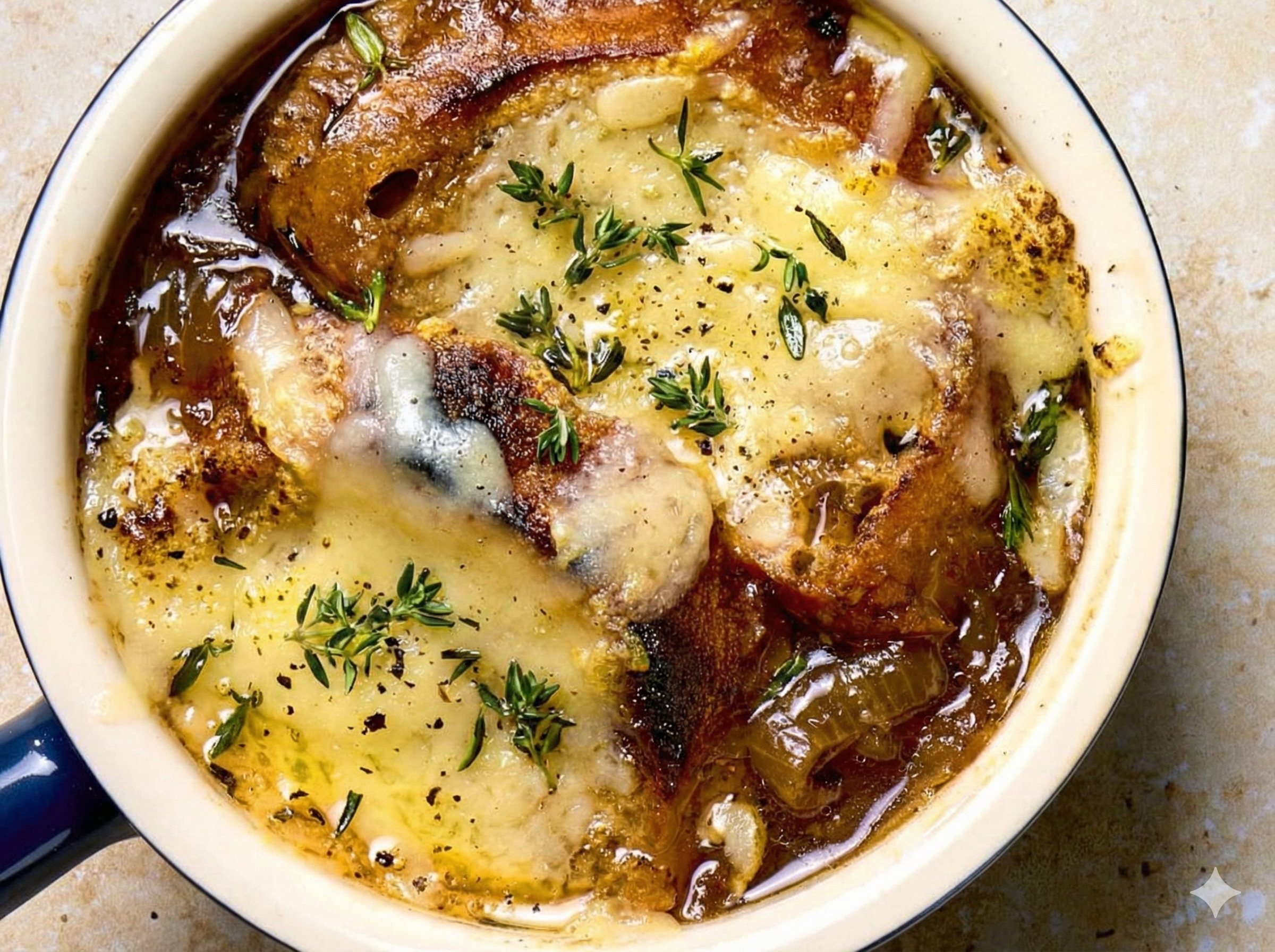 Onion soup
