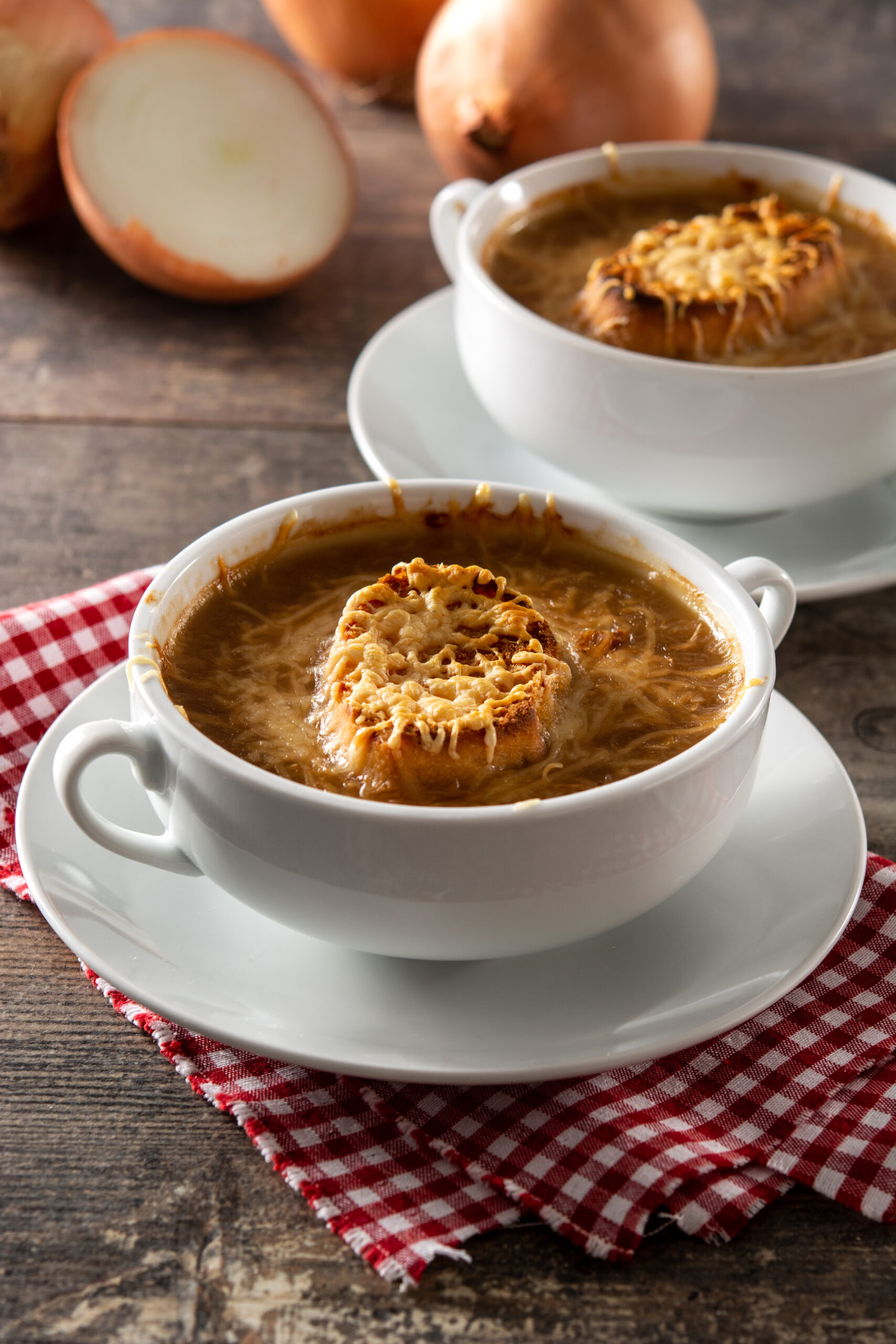 Traditional french onion soup