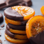 Chocolate-Dipped Candied Orange Slices