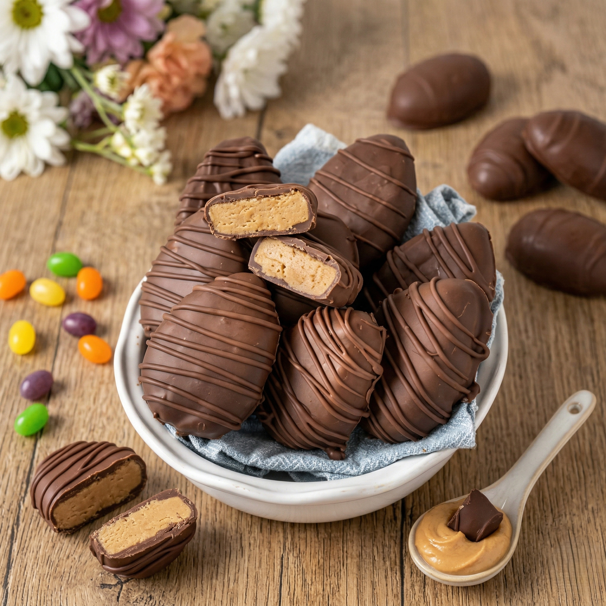 Peanut Butter Easter Eggs